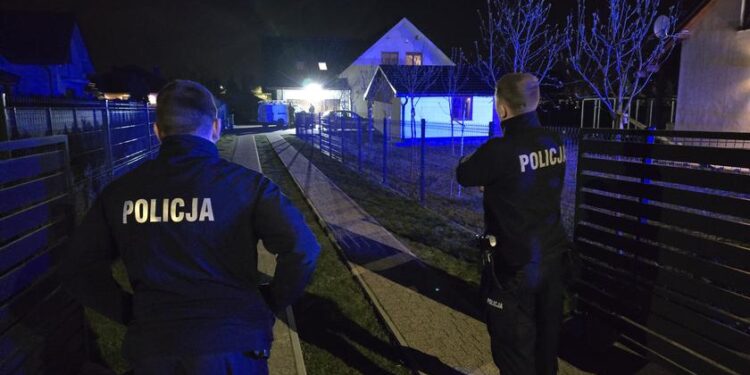 Strzelanina w Prusicach, zginęły dwie osoby.