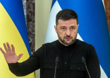 Zełeński deklaruje ile dronów zmierzało w stronę Polski.