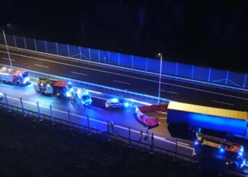 Tragiczny finał pościgu za ciężarówką na drodze S3.